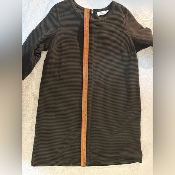 Vineyard Vines Olive Ribbed Knit Dress XL vintage white - Picture 5 of 6